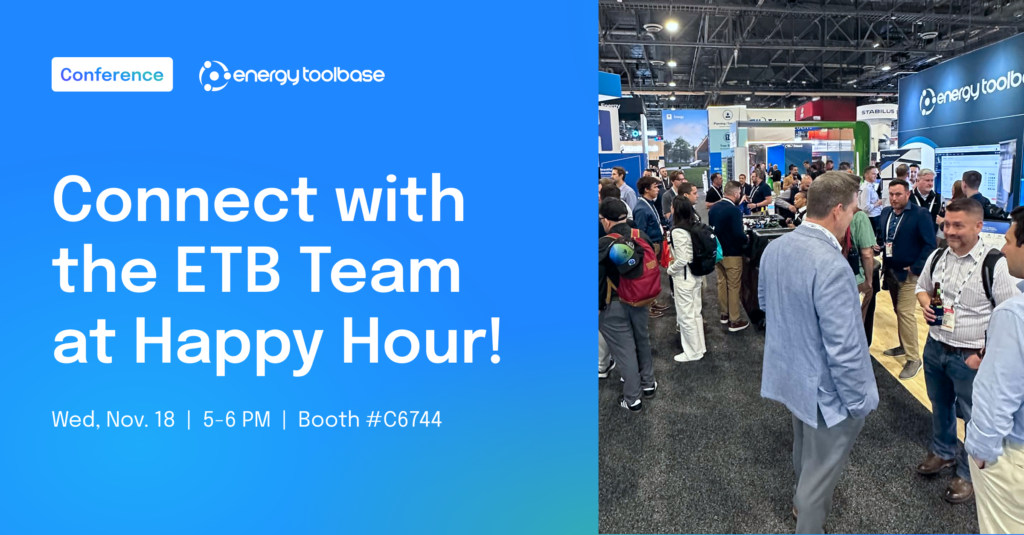 Energy Toolbase Happy Hour Event at RE+ Conference